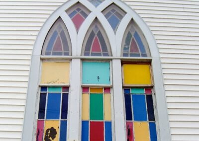 Window, Historic Walter’s AME Zion Church, 1882, Chris Jennette